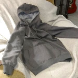Starting point ultrasoft fleece grey hoodie. Medium size